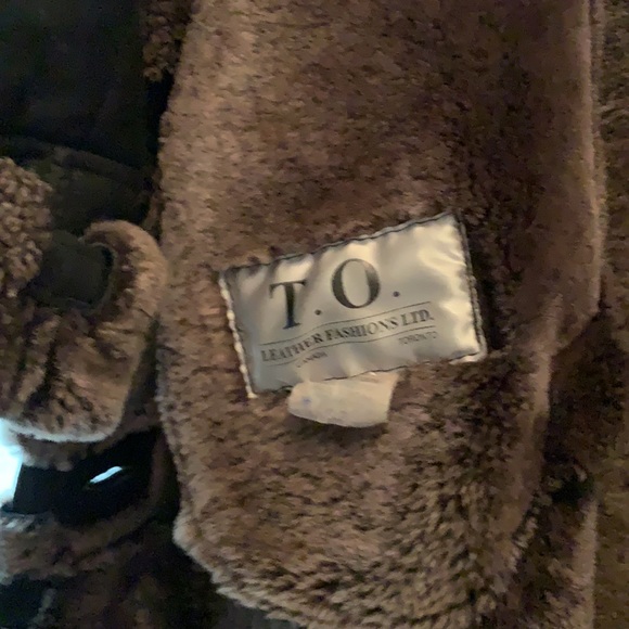 Full length Shearling coat T.O. LEATHER FASHIONS - Picture 2 of 5